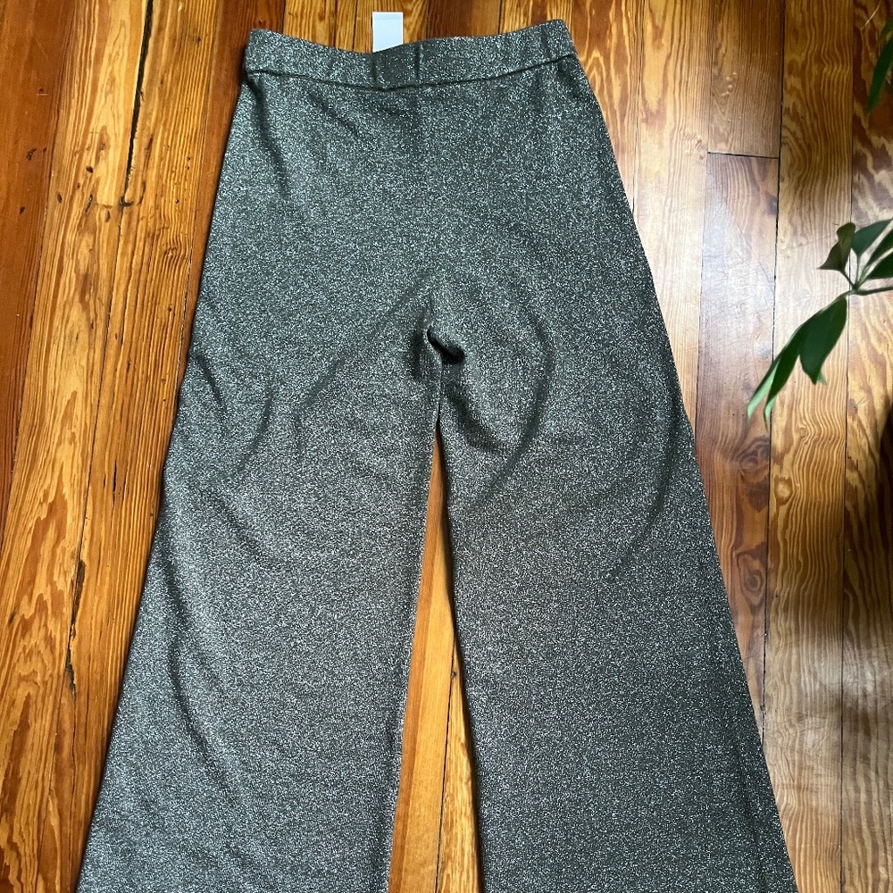 House of Harlow Sparkly Glitter Stretch Pants